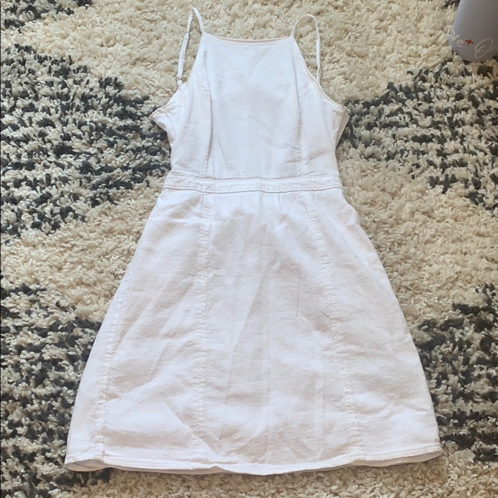 Cute women’s white dress